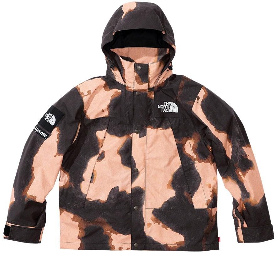 Supreme®/The North Face® Bleached Denim Print Mountain Jacket view 10